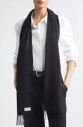 Johnstons of Elgin Cashmere Fringe Scarf