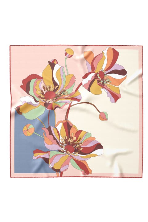 Julia - Hand Rolled Large Silk Foulard for Women