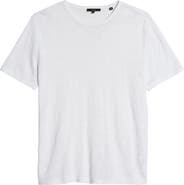 Vince Crewneck Linen T-Shirt