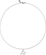 Monica Vinader Lab Grown Diamond Initial Pendant