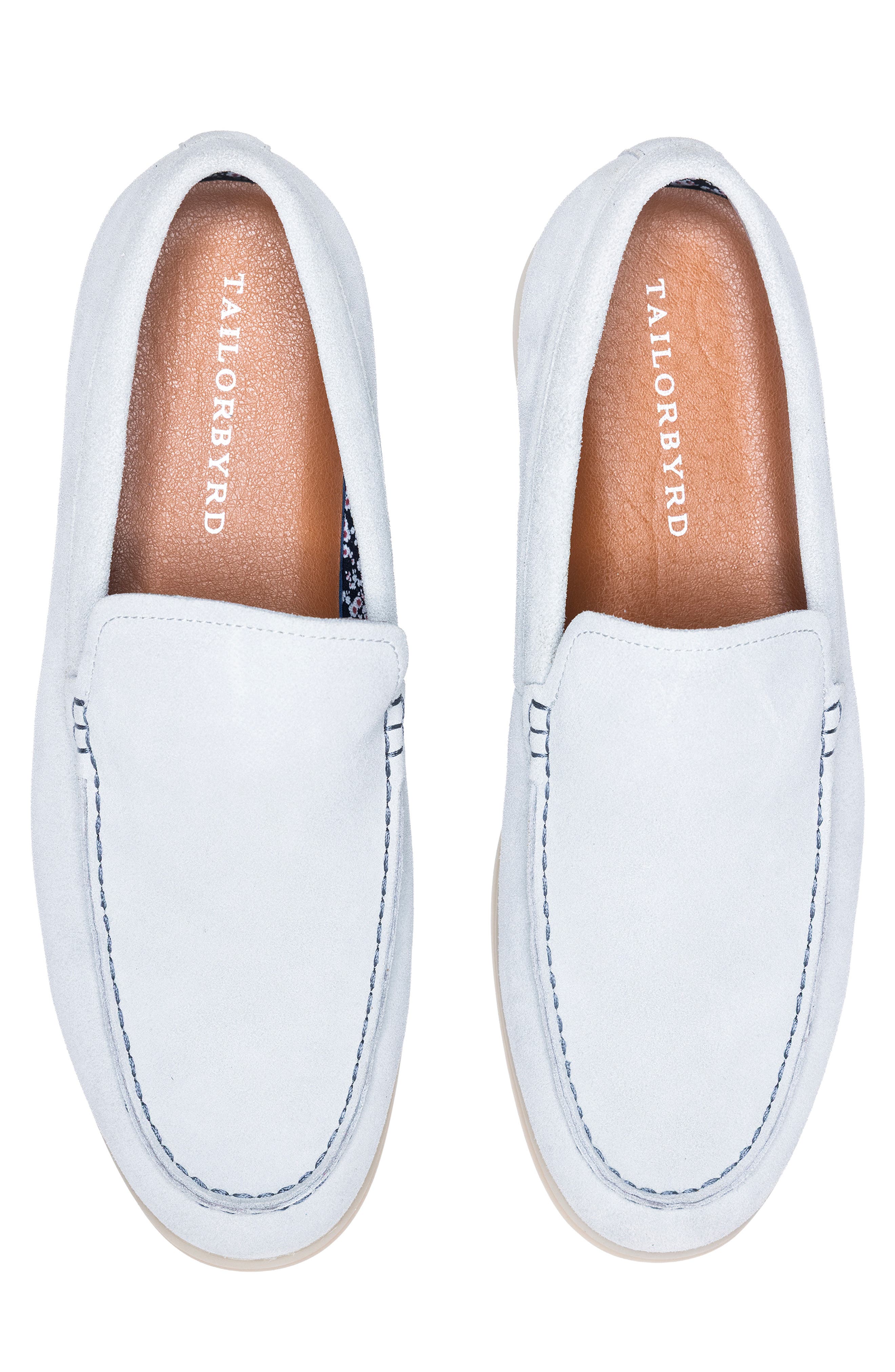 TailorByrd Mitchell Suede Loafer, Alternate, color, Gray