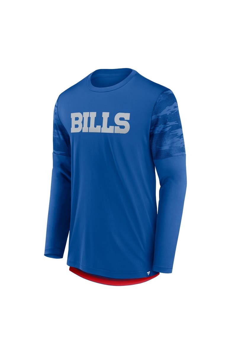 FANATICS Men's Fanatics Branded Royal/Red Buffalo Bills Square Off Long Sleeve T-Shirt, Alternate, color, 