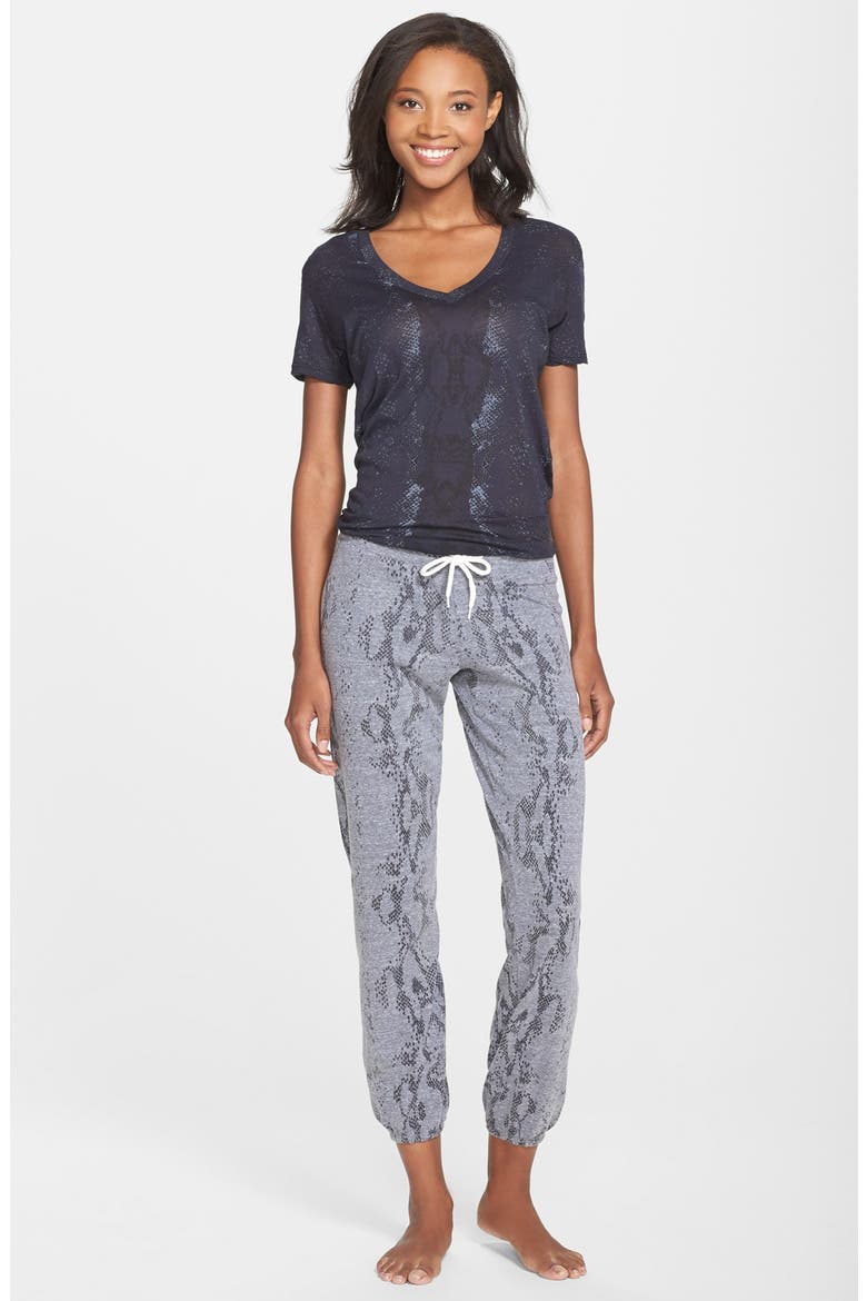 Snake Print Tee, Alternate, color, NEPTUNE