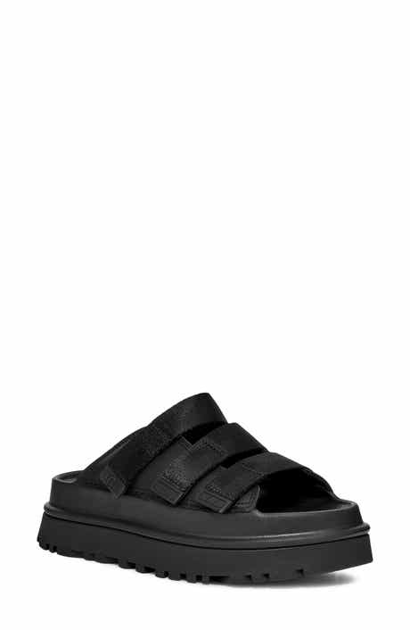 UGG® Goldenglow Platform Slide Sandal