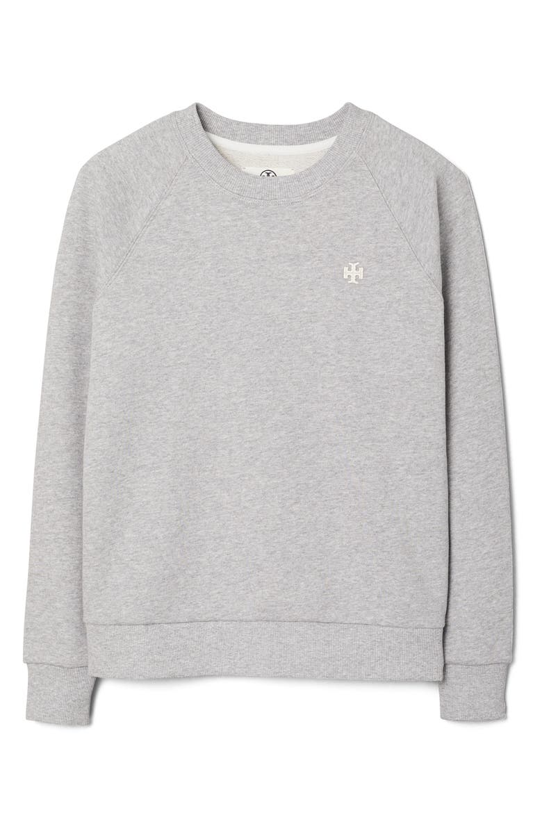 Tory Sport by Tory Burch Raglan Sweatshirt, Main, color, 