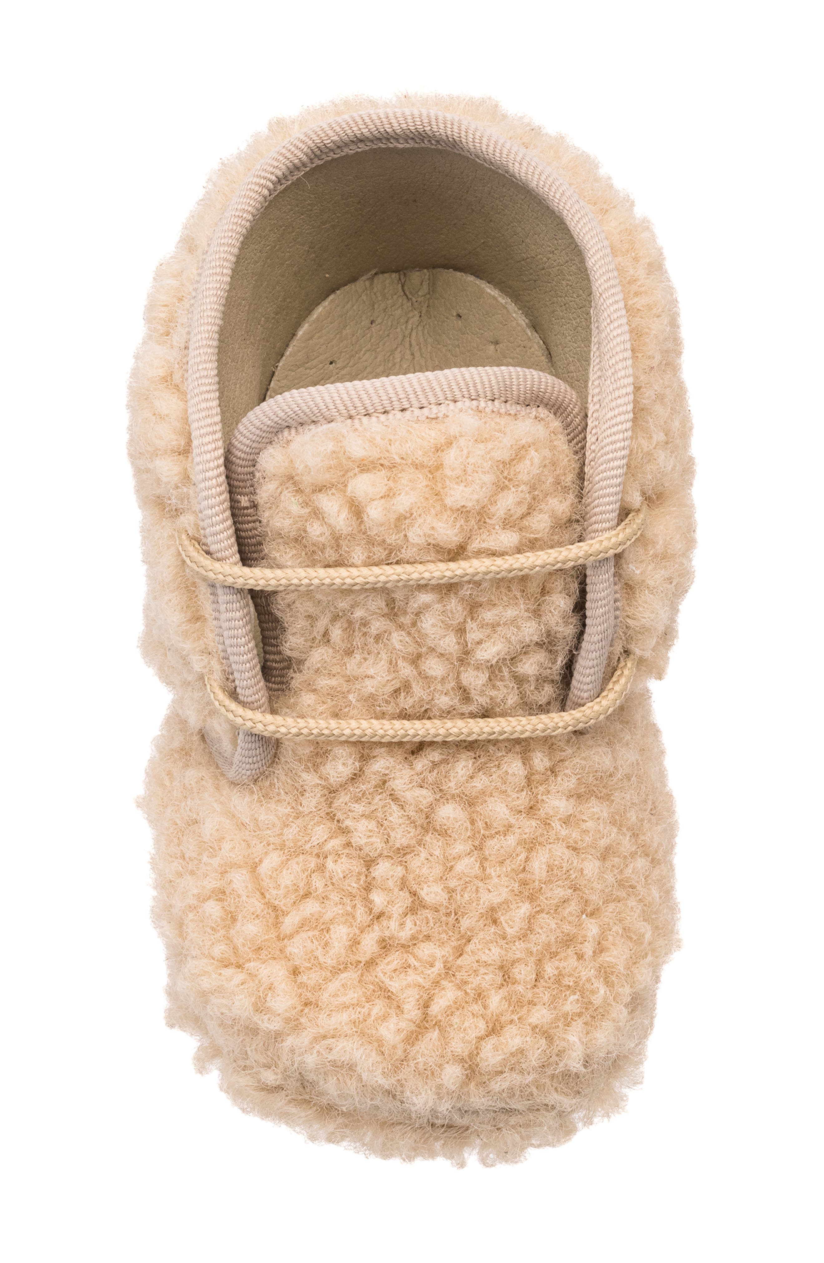 Elephantito Faux Shearling Bootie, Alternate, color, Beige