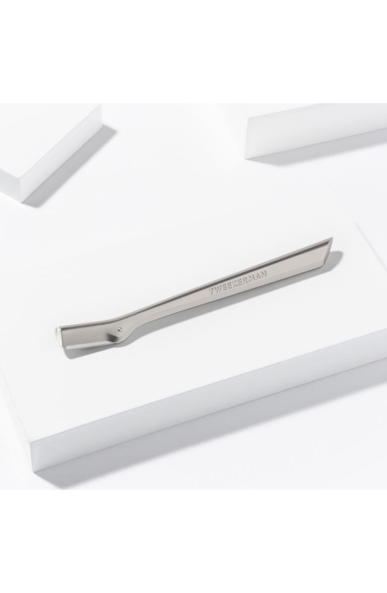TWEEZERMAN Stainless Steel Brow Razor Kit, Alternate, color,