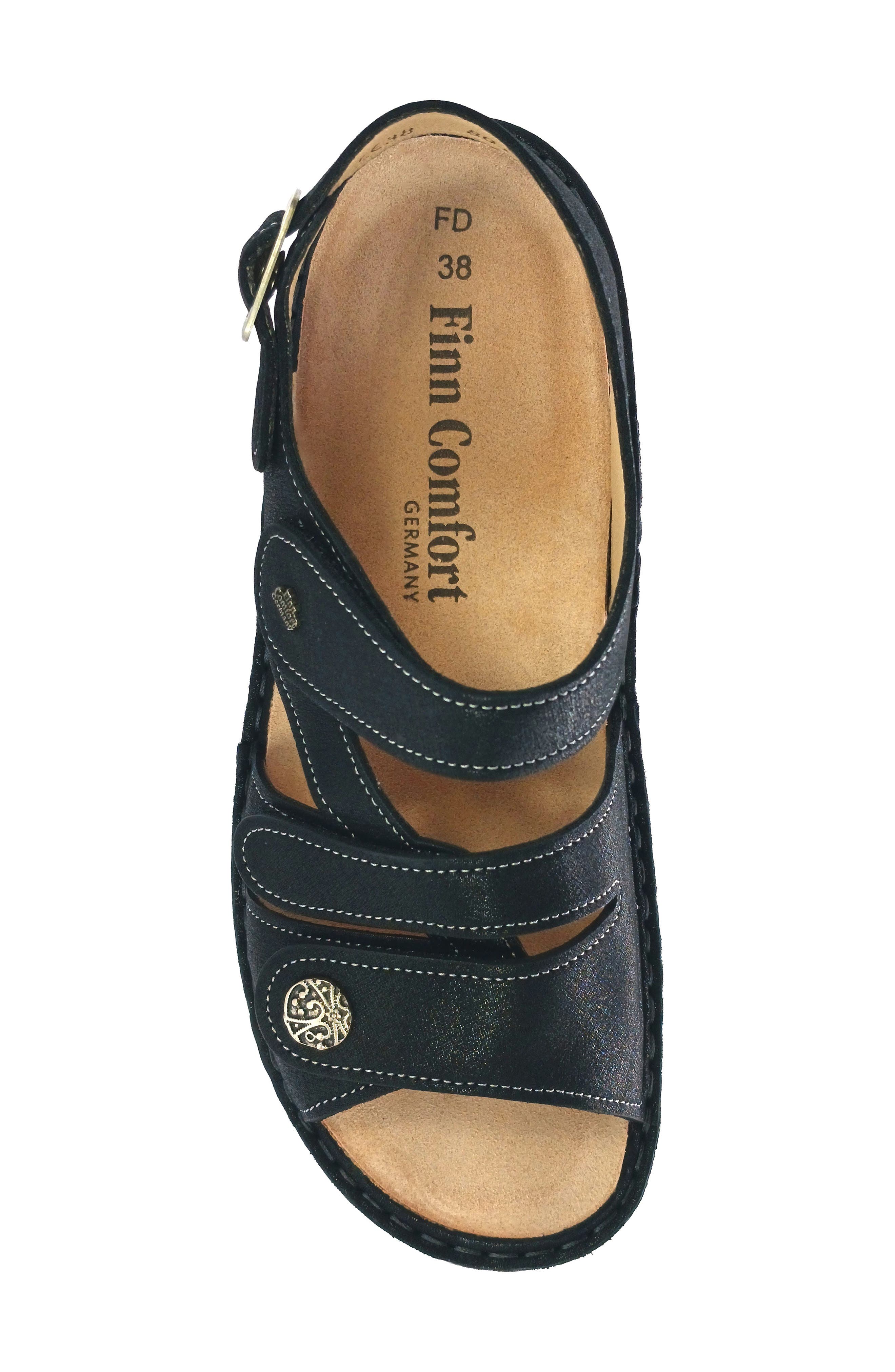 Finn Comfort Gomera Ankle Strap Slide Sandal, Alternate, color, 