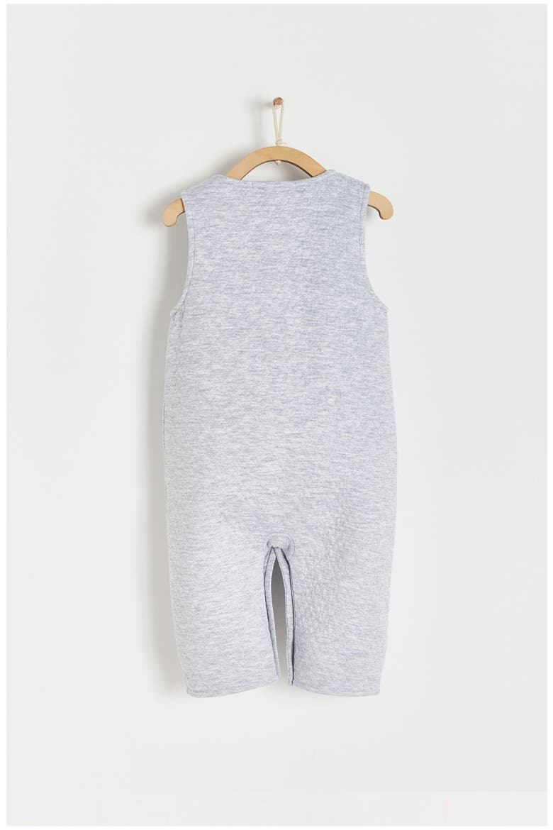 Premium Peruvian Pima Cotton Mat Overall for Infant, Alternate, color, GREY/MELANGE