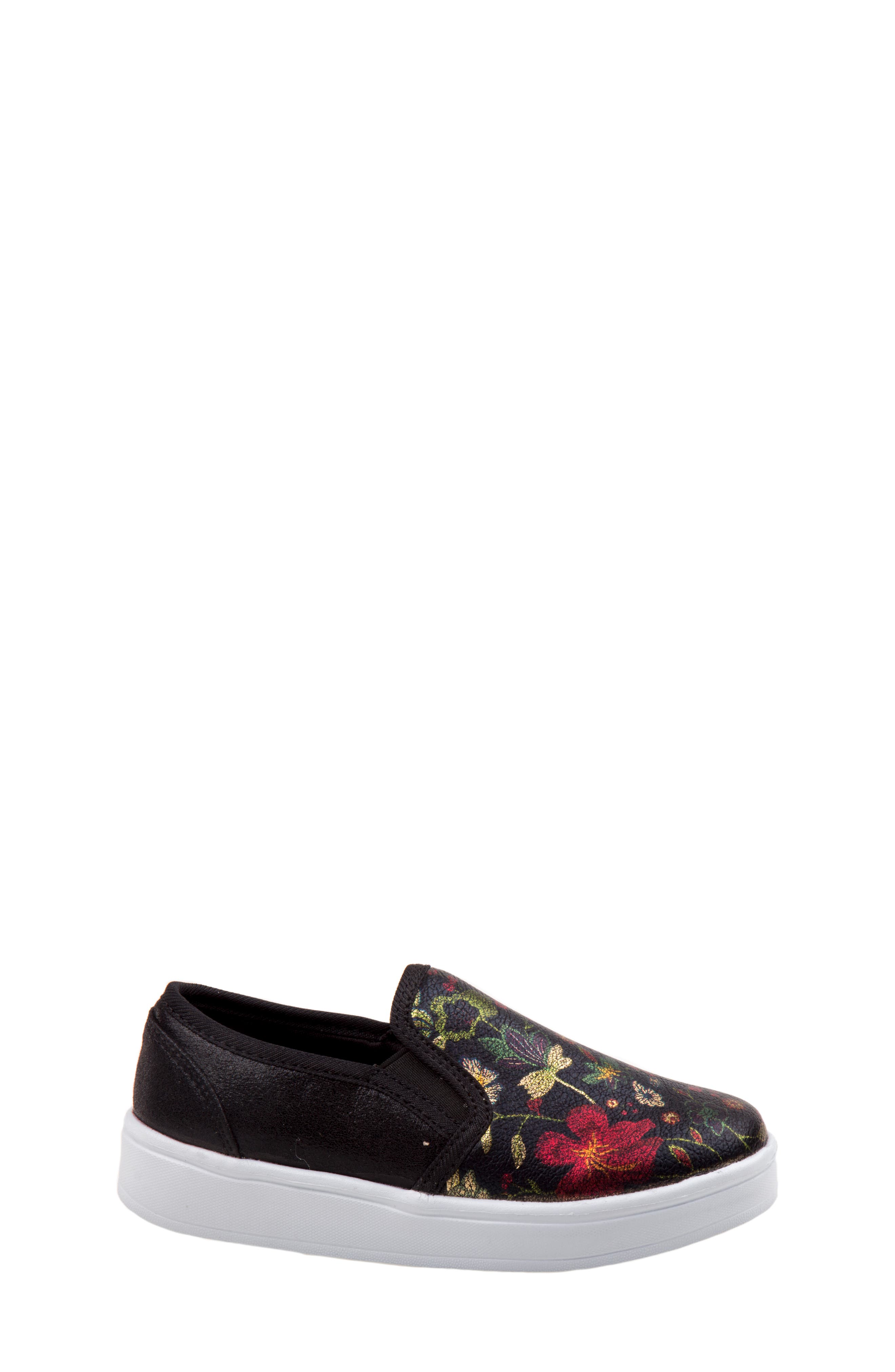Kensie Girl Floral Slip-On Sneaker, Alternate, color, 