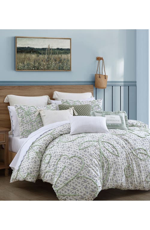 Peri Home Blueberry Chenille Comforter & Shams Set In Blue