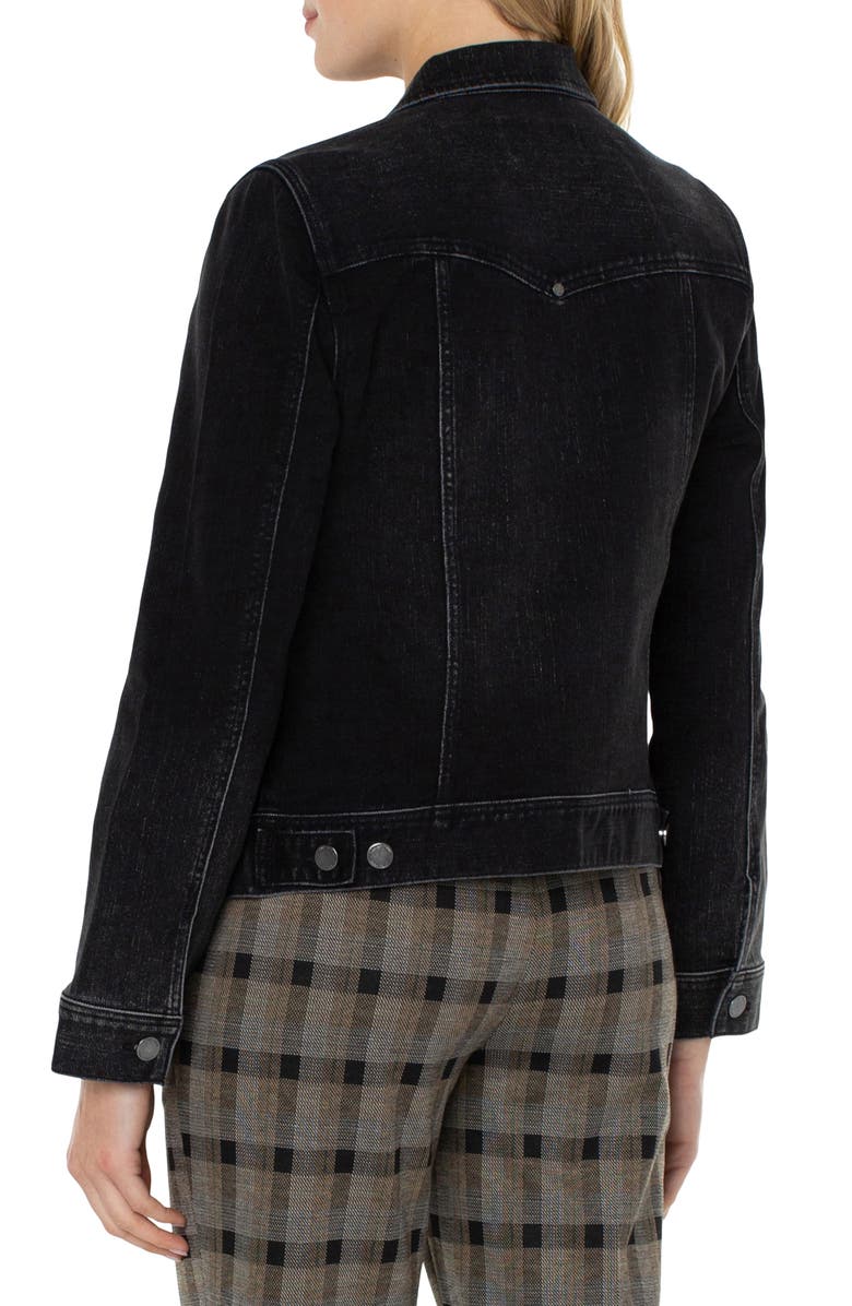 Liverpool Los Angeles Classic Denim Jacket, Alternate, color, 
