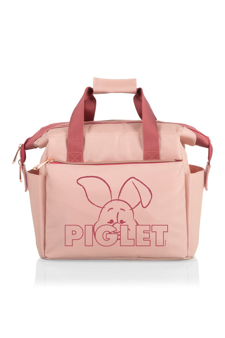 x Disney® Piglet On The Go Lunch Cooler Bag, Main, color, PINK