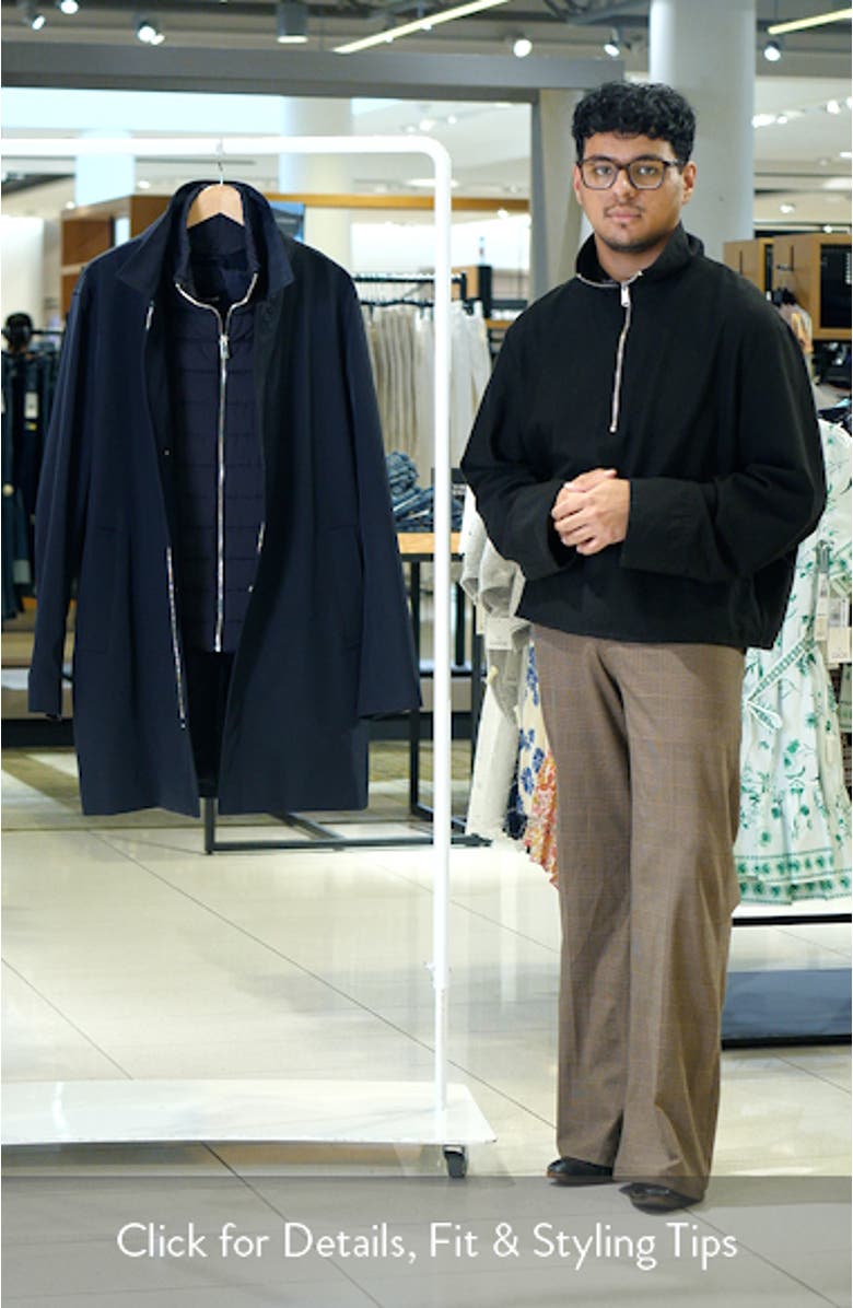 Logan Water Resistant Overcoat with Removable Funnel Neck Insert, sales video thumbnail