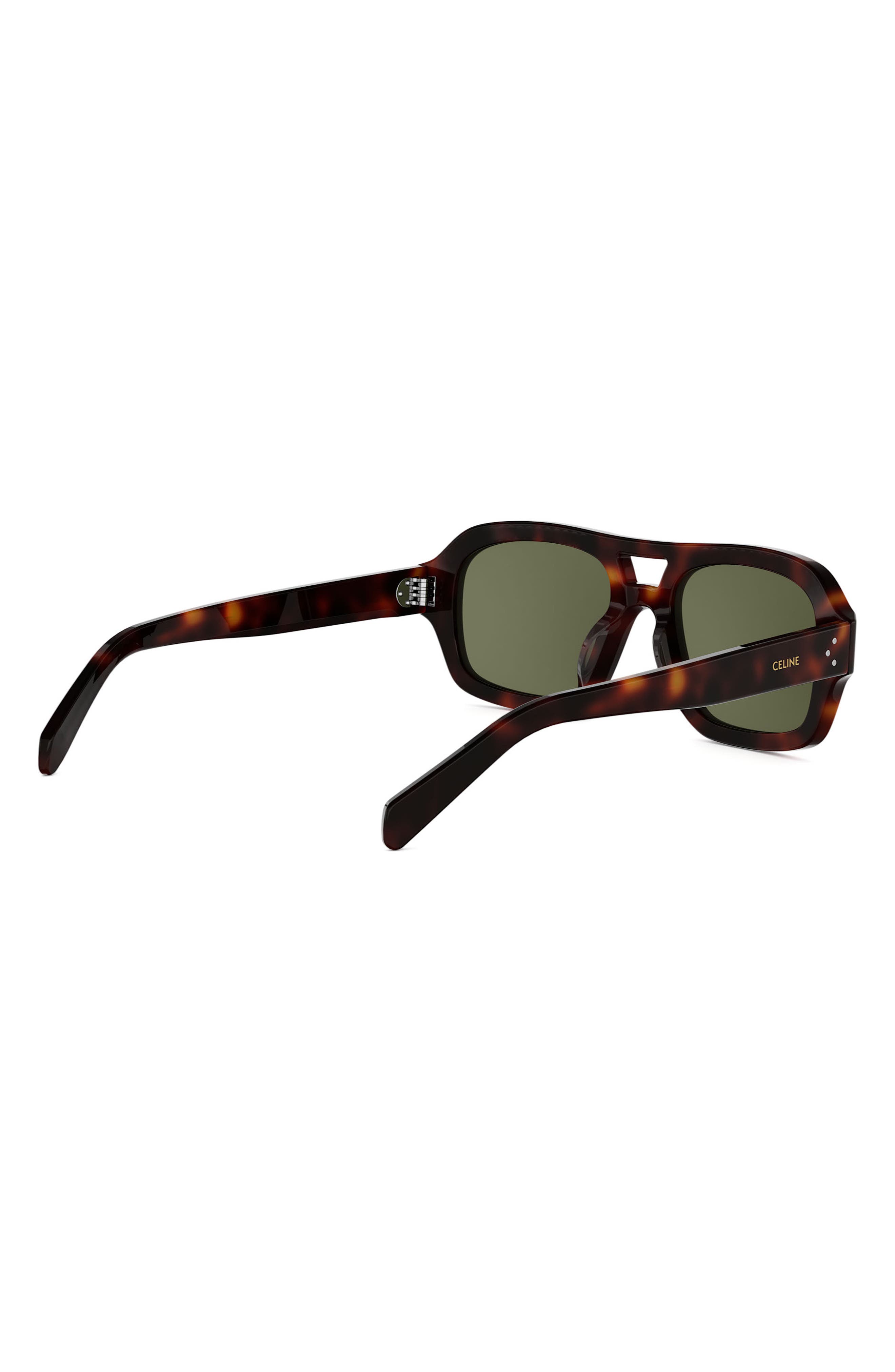 Женские солнцезащитные очки CELINE 3 Dots 53mm Pilot Sunglasses — фото 7