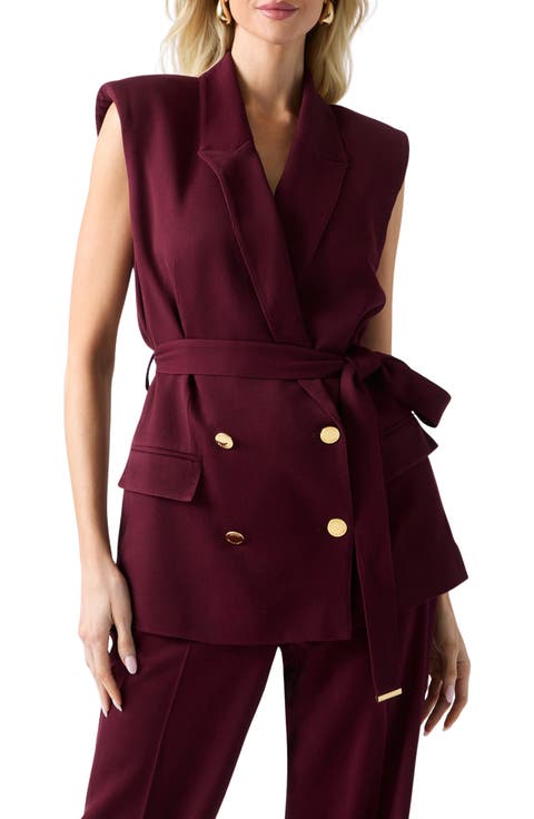 Rashida Double Breasted Vest