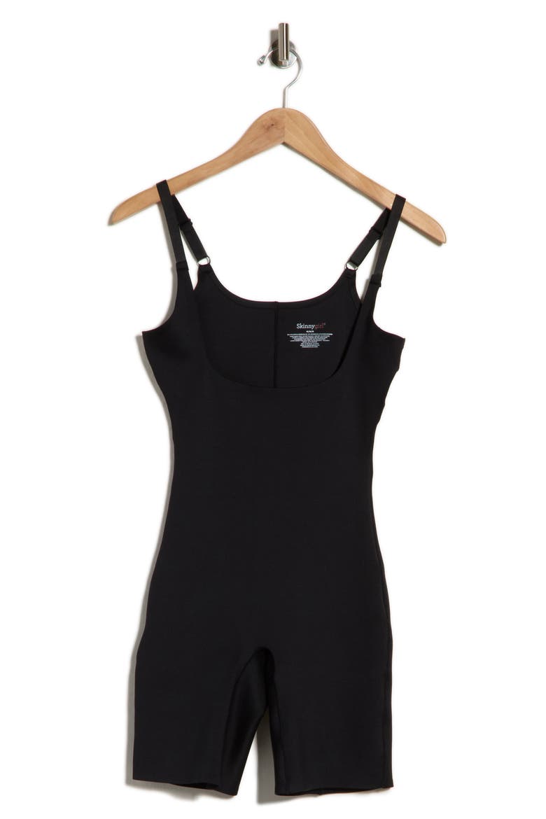 Skinnygirl Smoother Open Bust Body Briefer, Main, color, BLACK