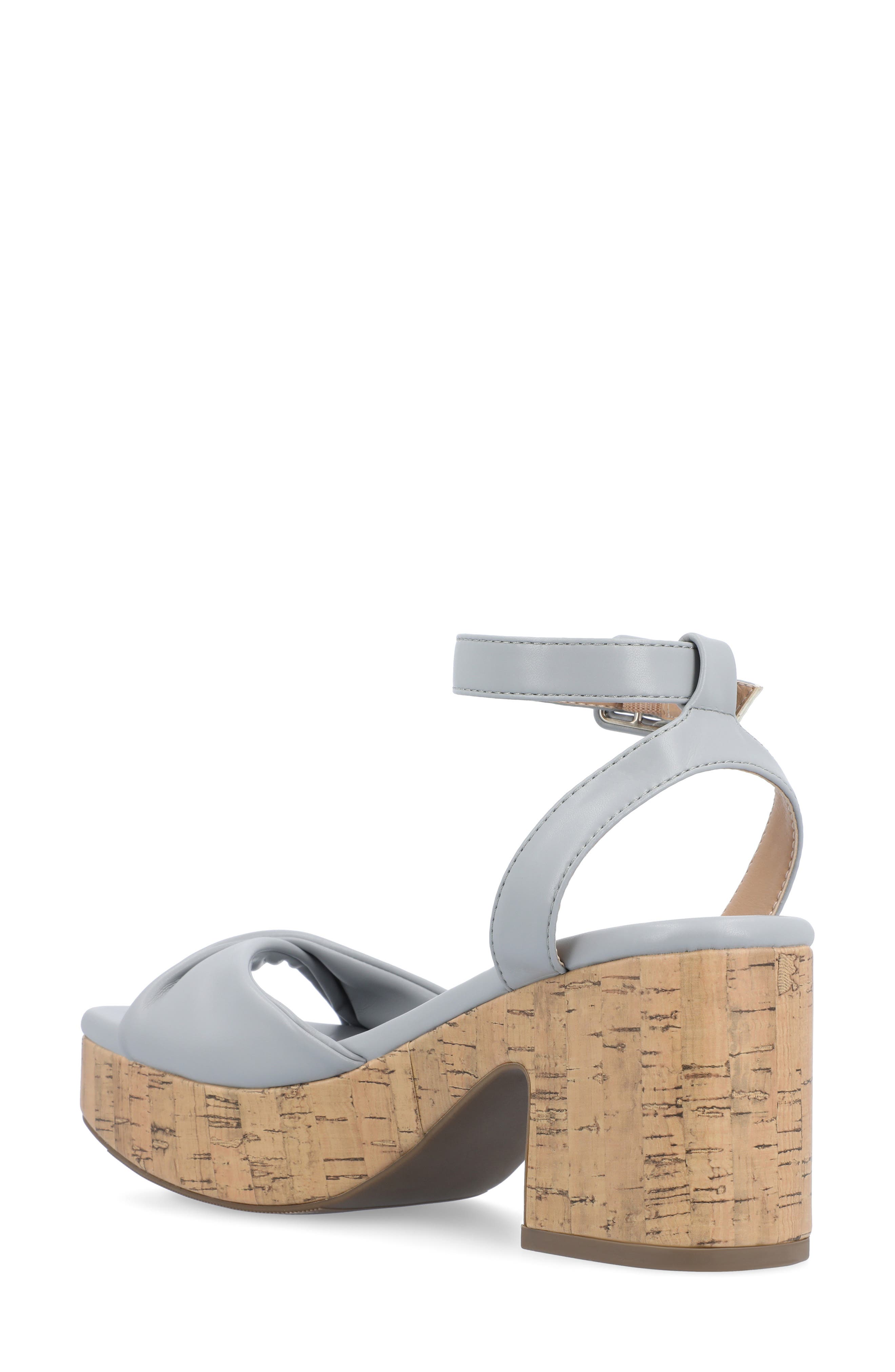 Journee Collection Eianna Sandal, Alternate, color, Blue