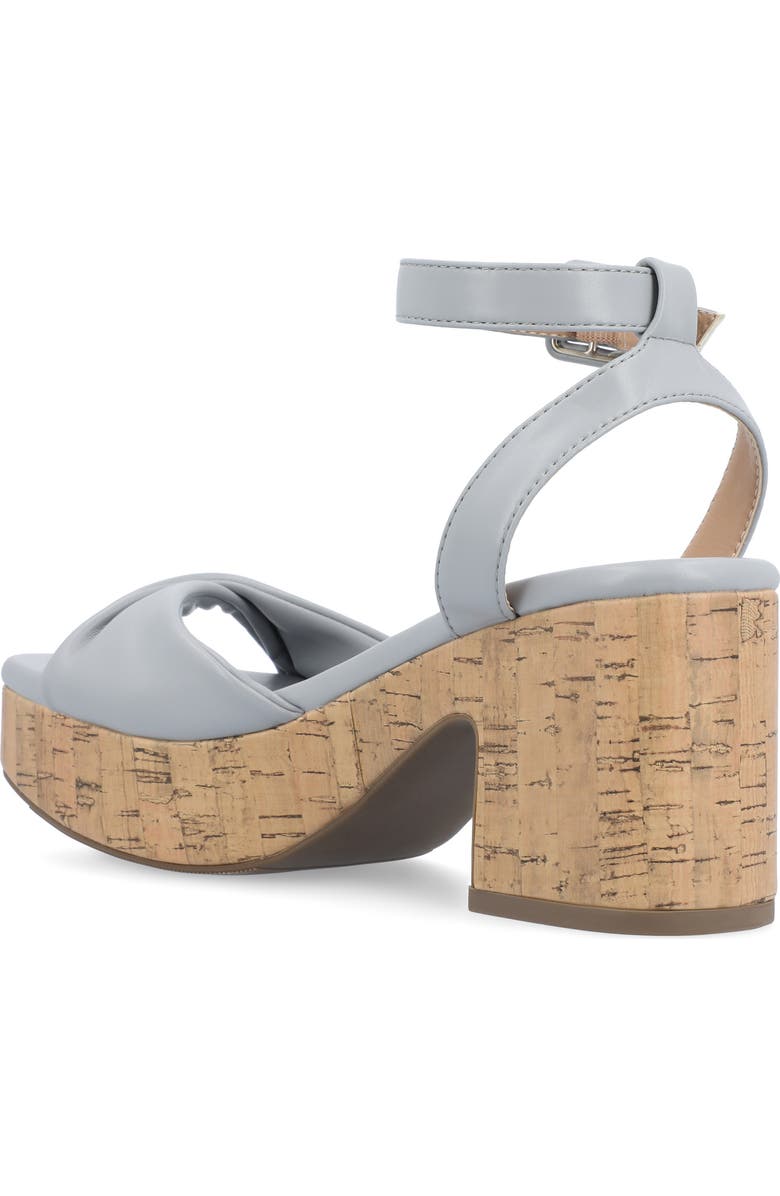 Journee Collection Eianna Sandal, Alternate, color, Blue