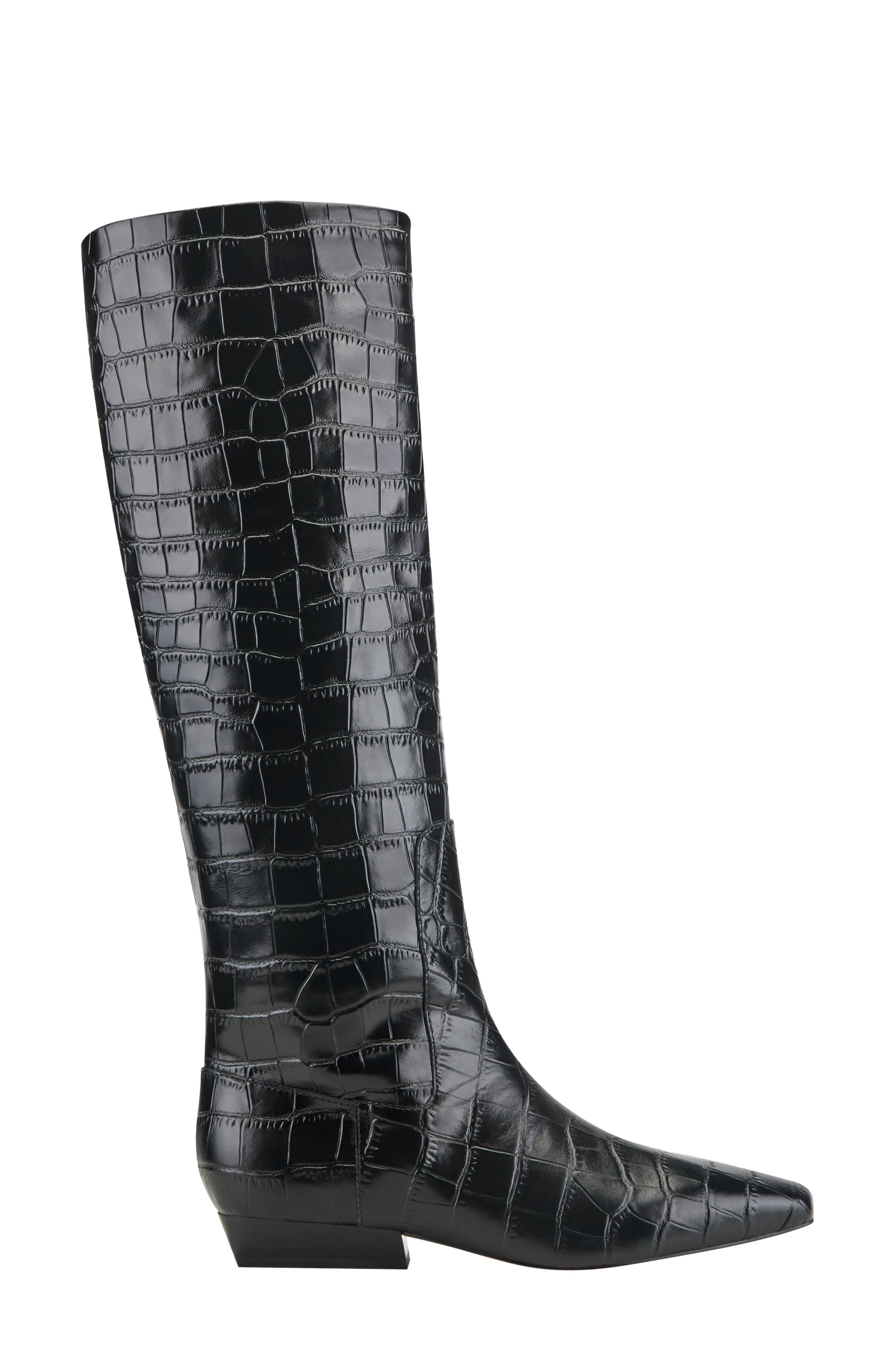 Daynna Knee High Boot, Alternate, color, BLACK