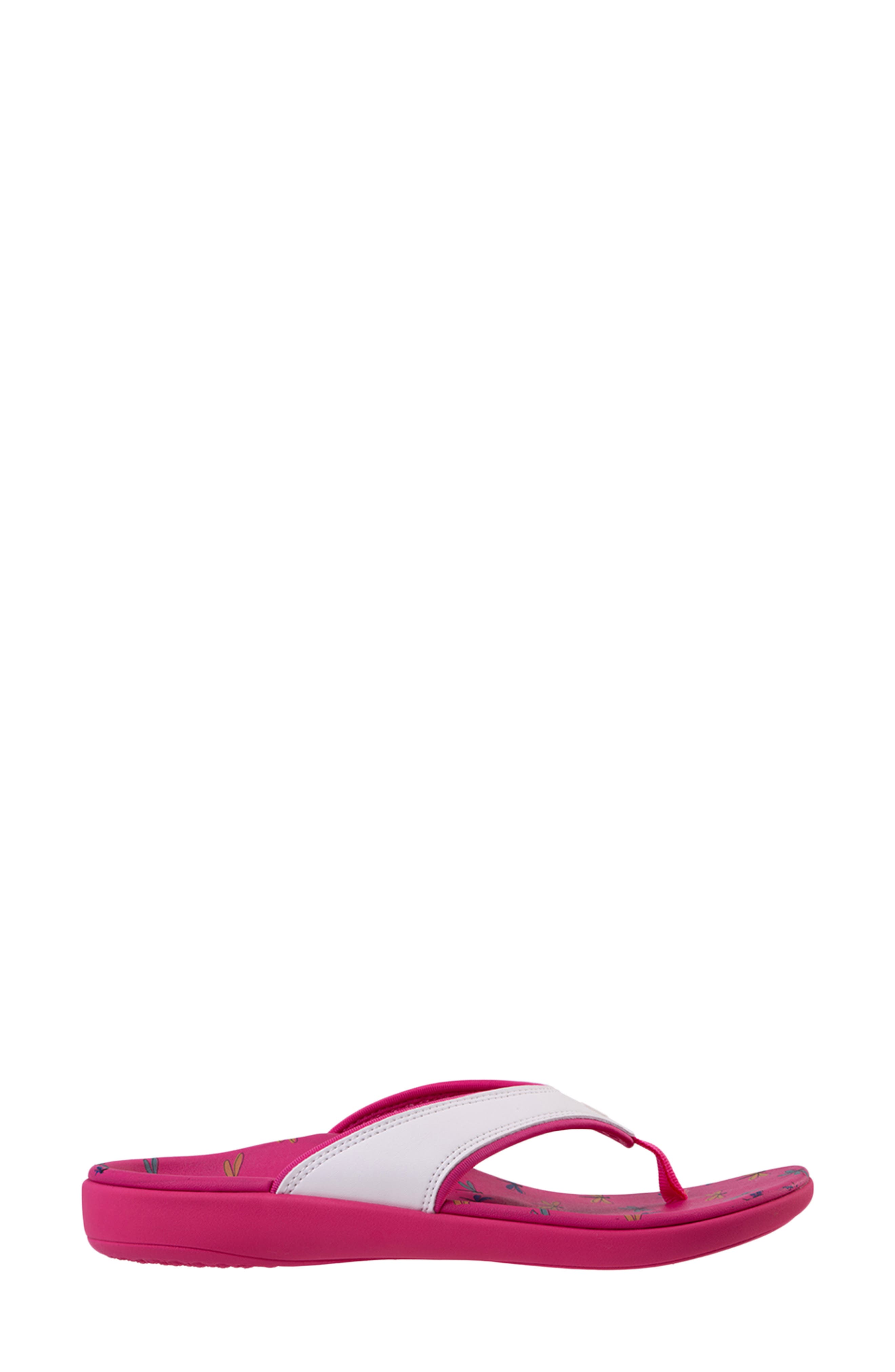 Yumi Critters Flip Flop, Alternate, color, DRAGONFLIES