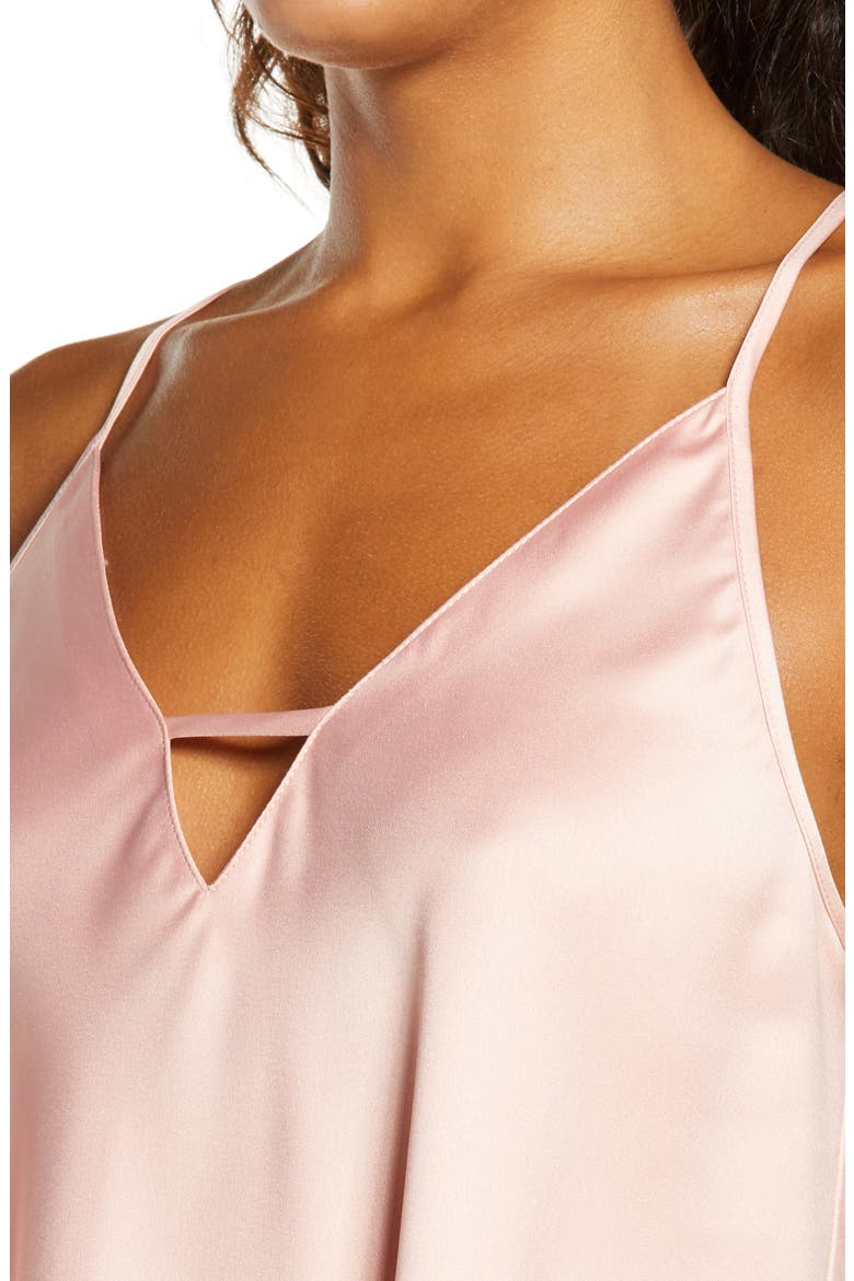 Victoria Satin Camisole, Alternate, color, APRICOT
