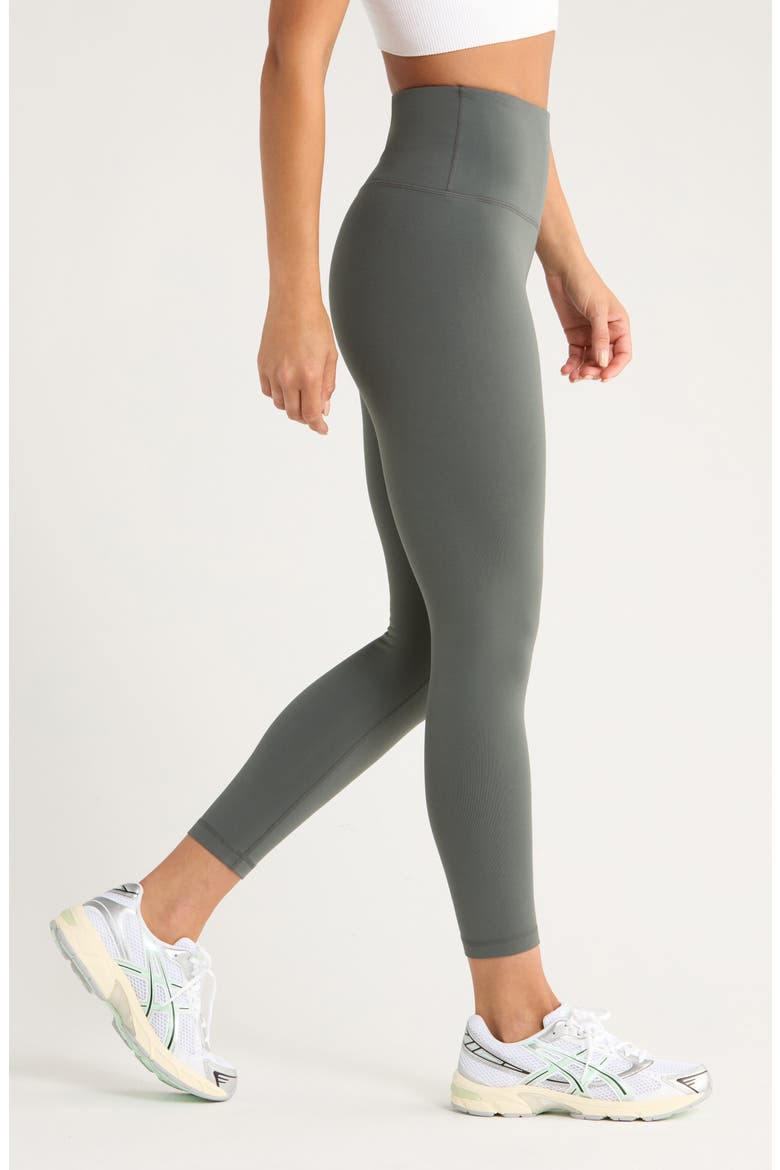 Live In High Waist 7/8 Leggings, Alternate, color, GREEN URBAN