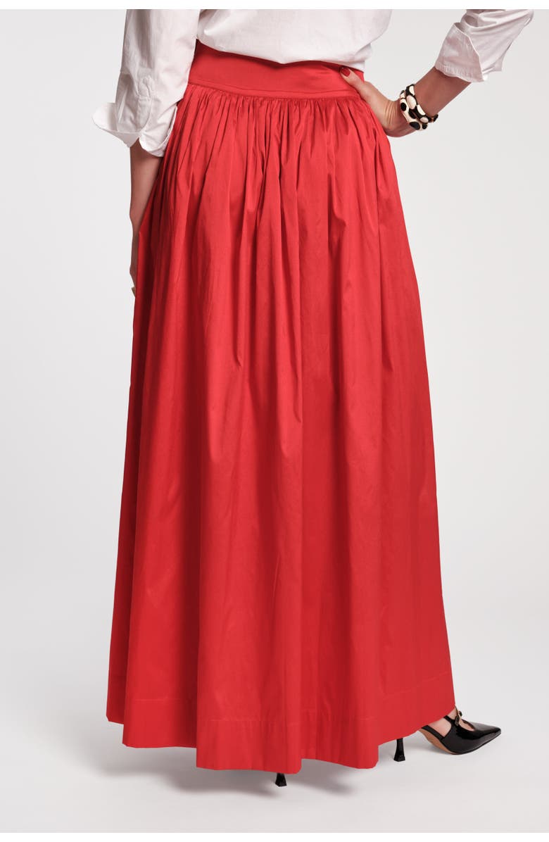 Frances Valentine Ball Skirt, Alternate, color, Red