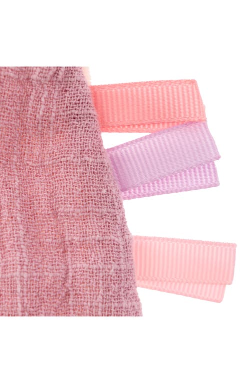 Stephen Joseph Baby Animal Crinkle Toy In Pink