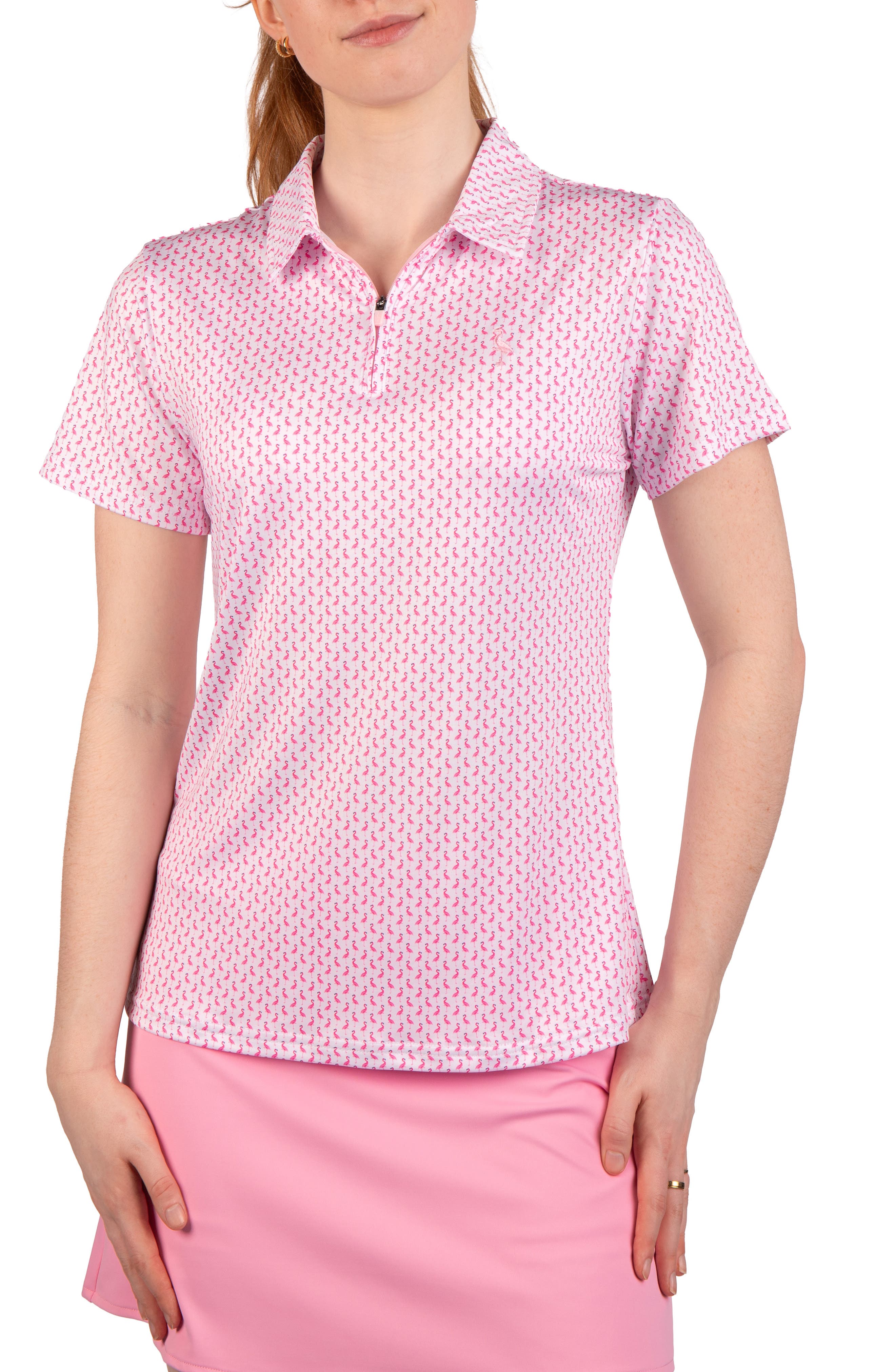 TailorByrd Byrds Quarter Zip Polo