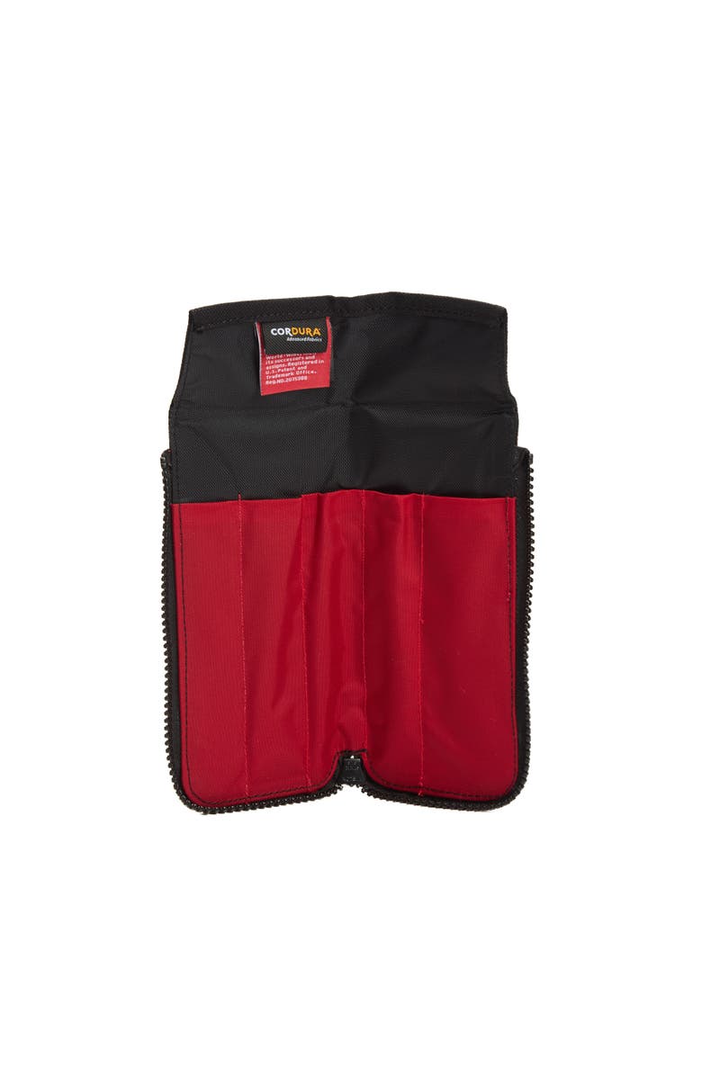 Manhattan Portage Halfzip Pen Case, Alternate, color, Black