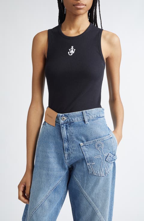 Anchor Logo Embroidered Tank