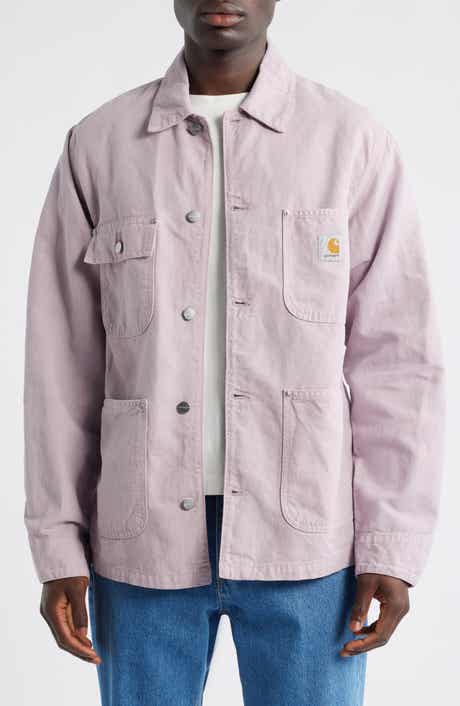 Carhartt Work In Progress Walter Cotton & Linen Canvas Chore Coat