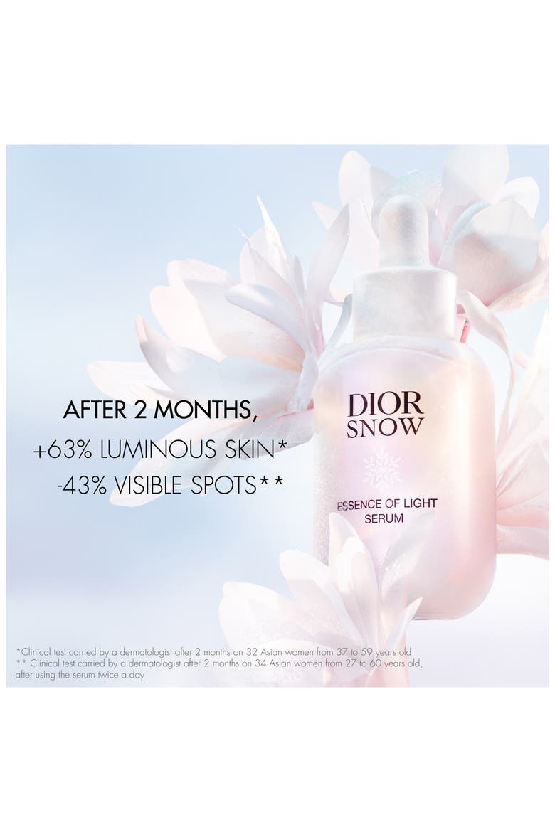 Dior  Essence of Light Serum 50mL×2 DIOR Snow Essence of Light Serum (Women) | Nordstrom