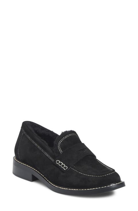 Mara II Genuine Shearling Lined Loafer