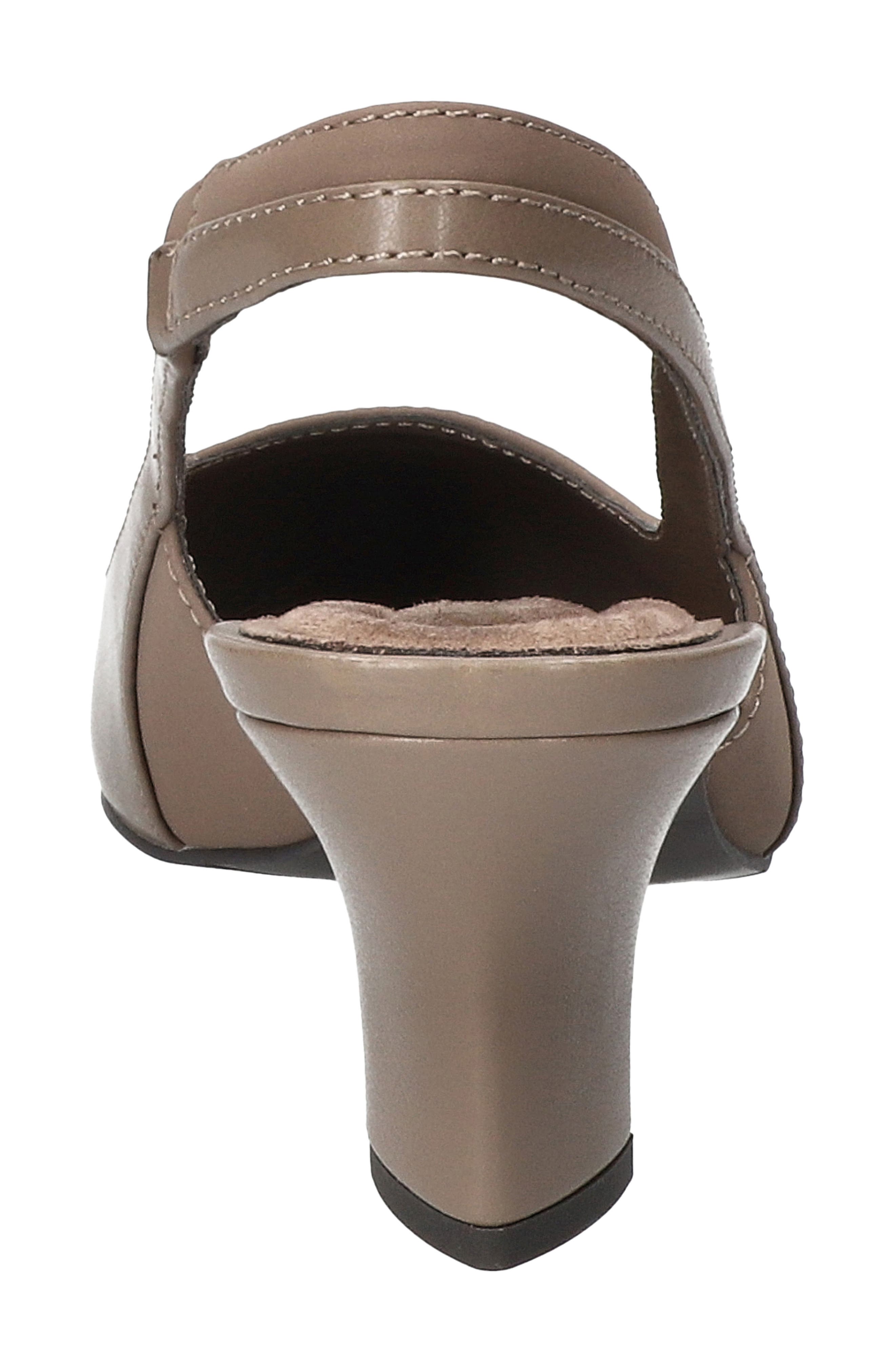 EASY STREET Dessa Slingback Pointed Toe Pump, Alternate, color, Taupe