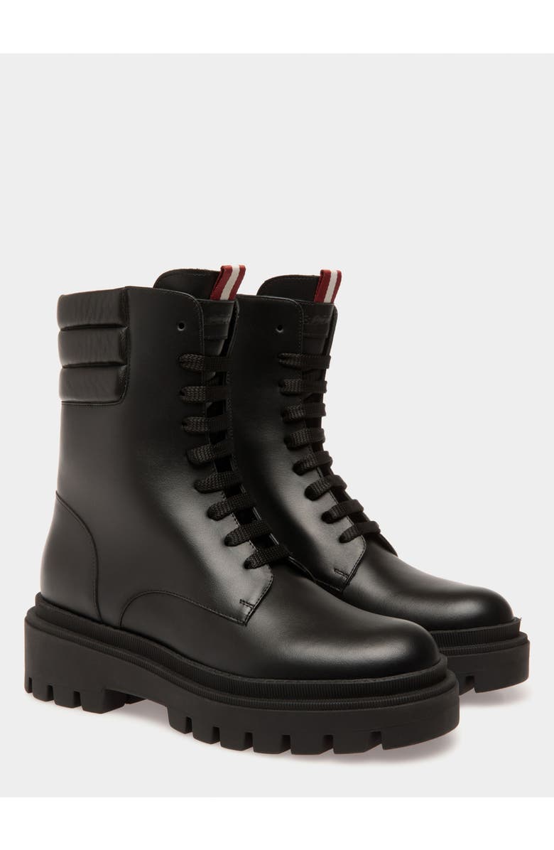 Bally Bootie In Calf Leather Lined with Goat Leather, Alternate, color,