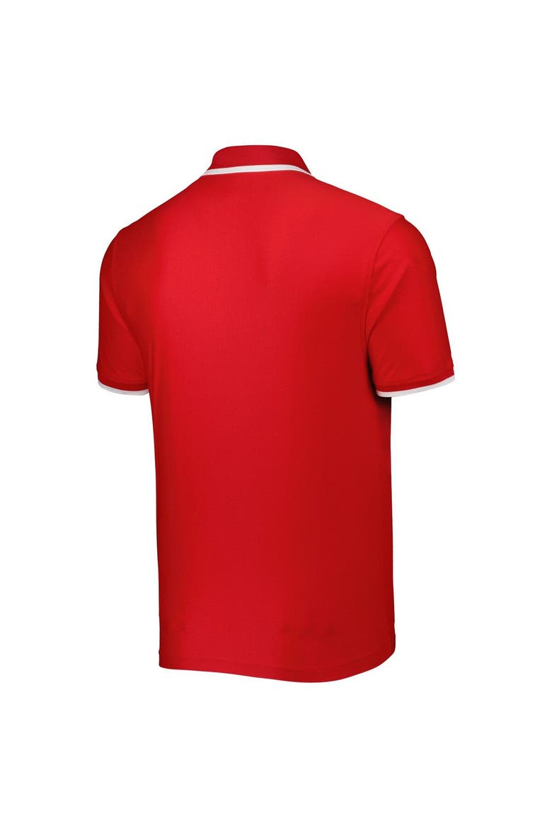 Men's Under Armour Red FedEx St. Jude Championship Playoff 2.0 Performance Pique Polo, Alternate, color, Red