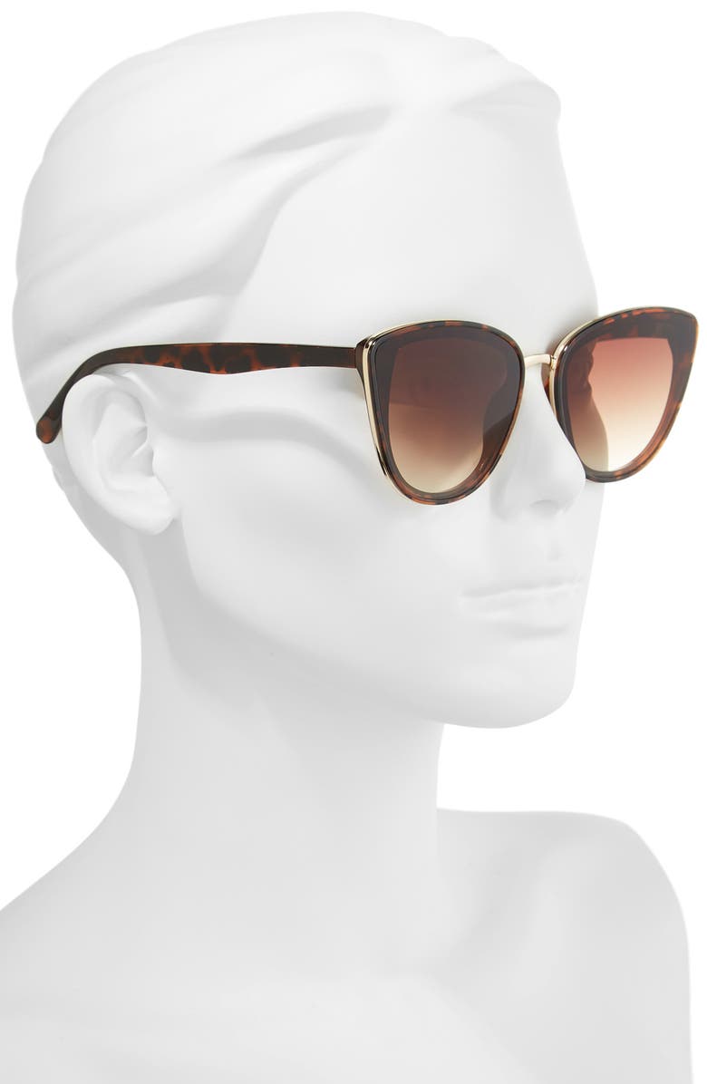 BP. 55mm Perfect Cat Eye Sunglasses, Alternate, color,