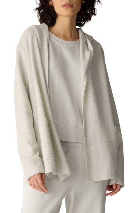 Hooded Wool Cardigan
