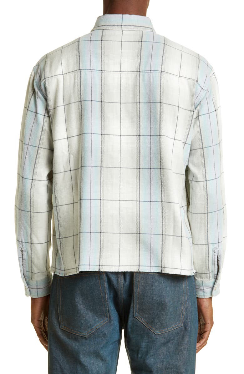 John Elliott Men's Hemi Oversize Cotton Button-Up Shirt, Alternate, color, 