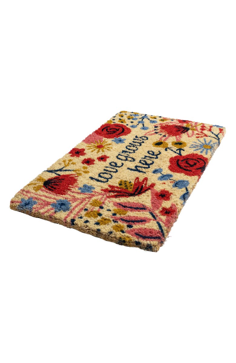 ENTRYWAYS Love Grows Here Doormat, Alternate, color,