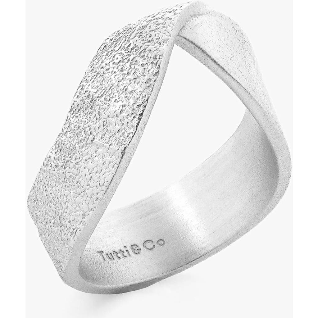 Tutti & Co Praise Ring In Silver