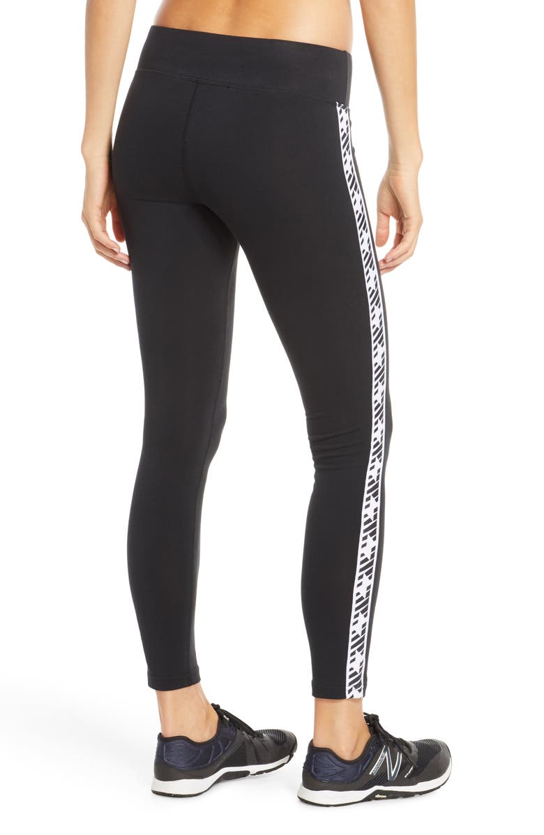 New Balance Athletics Logo Ankle Leggings, Alternate, color,
