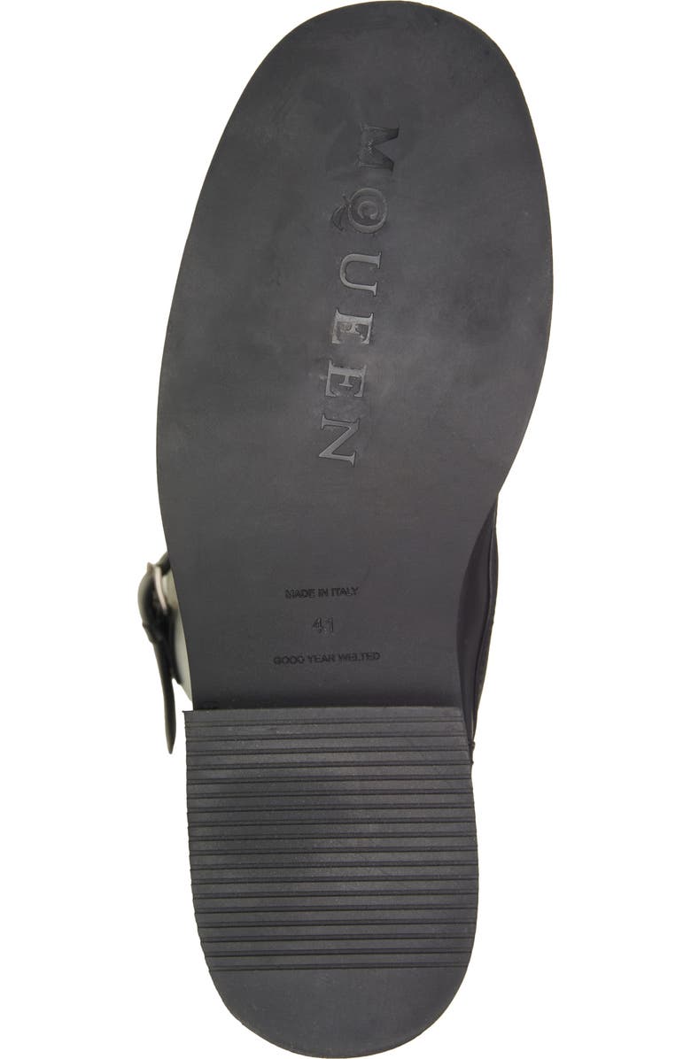 McQueen Knee High Riding Boot, Alternate, color, Black