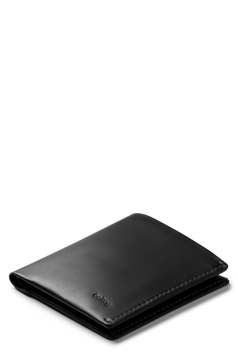 Note Sleeve RFID Wallet, Main, color, BLACK