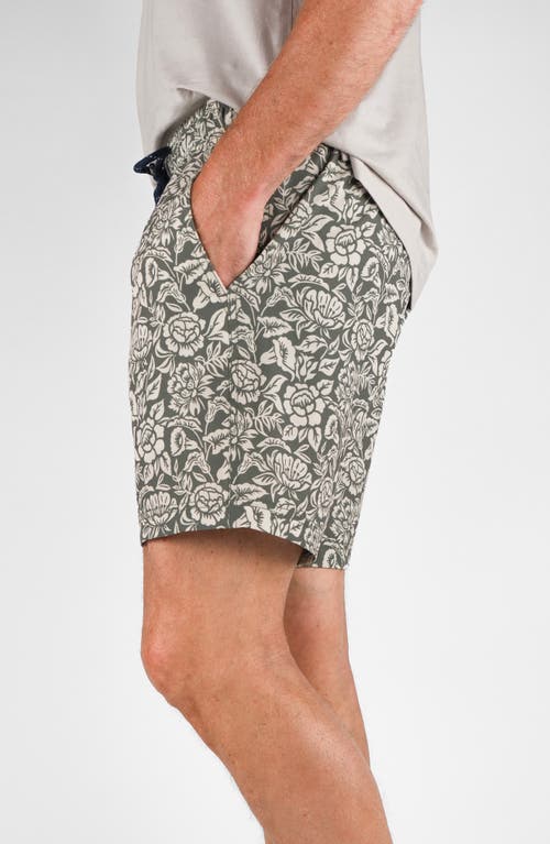 Tailor Vintage Hybrid 4-way Stretch Swim Shorts In Green