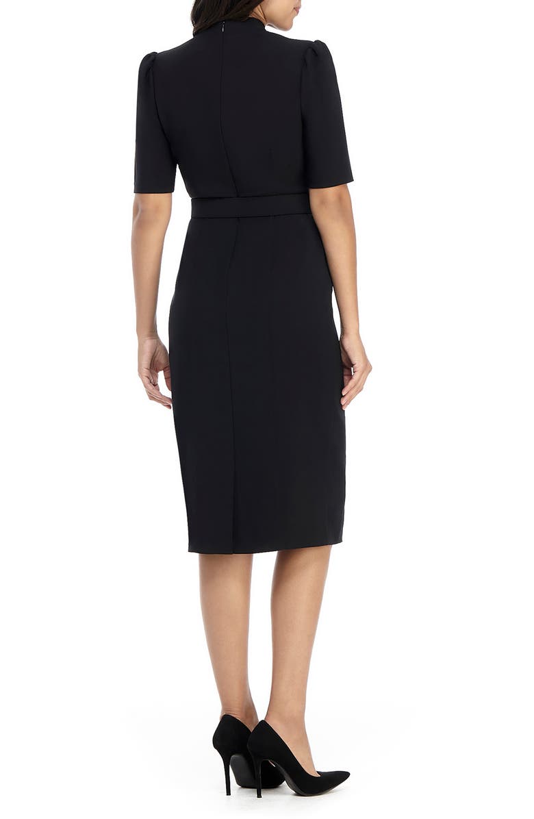 Maggy London Belted Sheath Dress, Alternate, color,