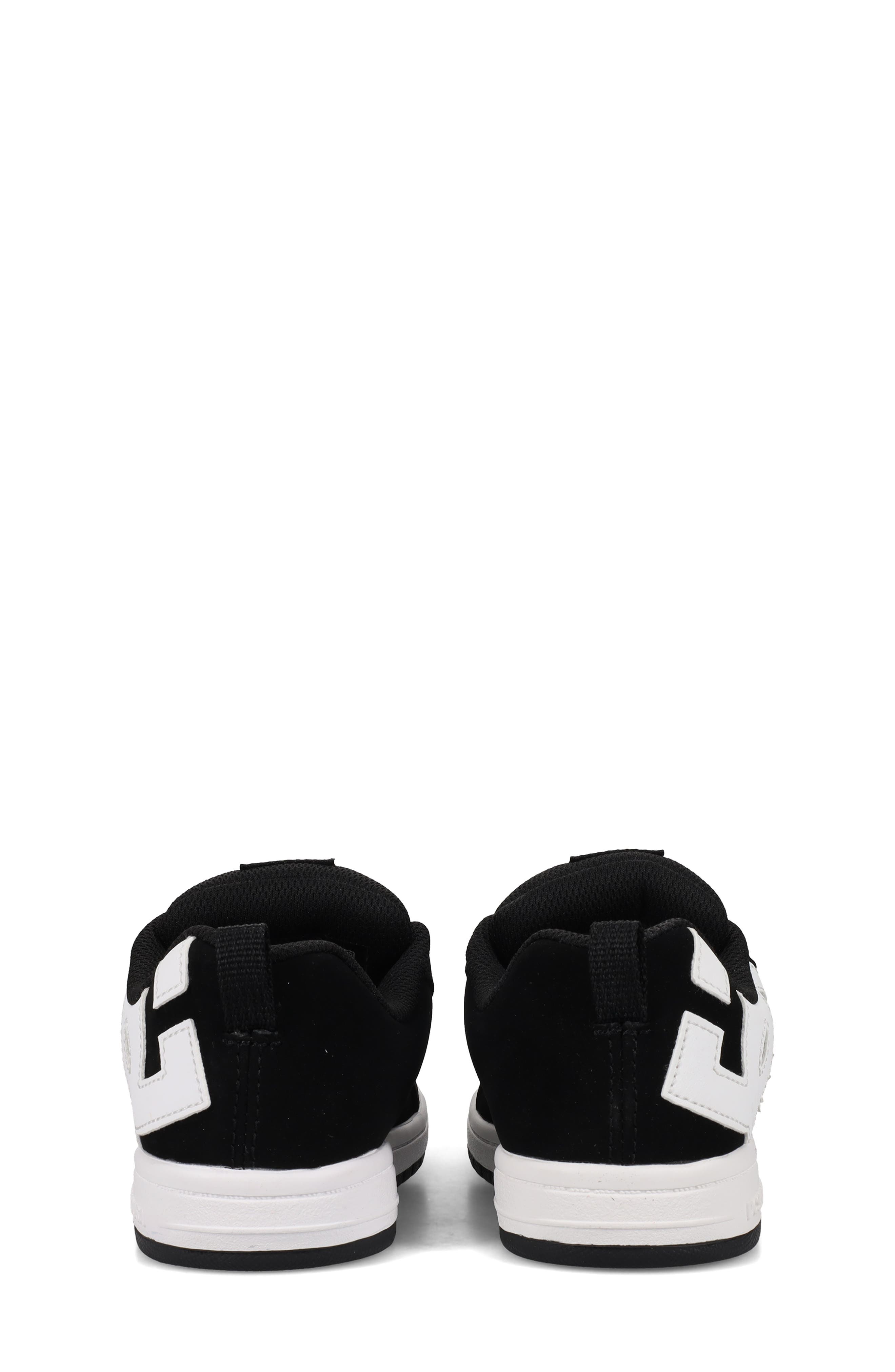 Kids' Court Graffik Sneaker, Alternate, color, BLACK/ WHITE