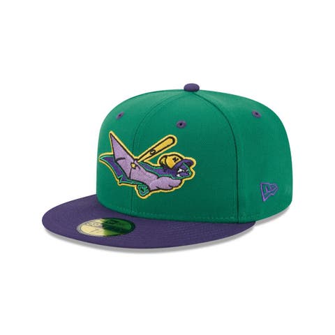 Men's New Era  Green Louisville Bats Theme Nights 59FIFTY Fitted Hat
